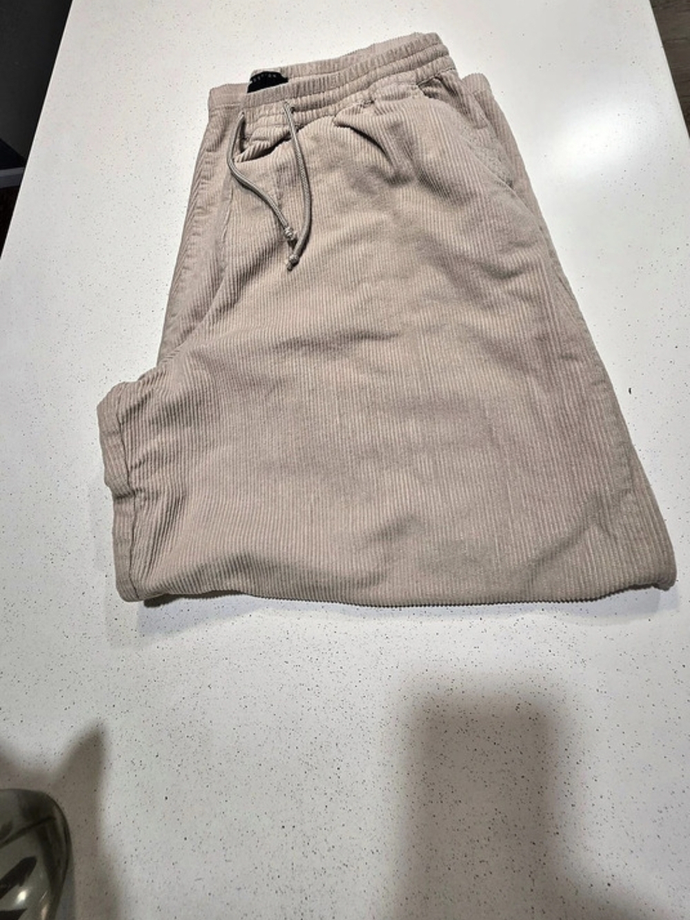 ASOS DESIGN corduroy pants Corduroy Straight Leg Pants Brown Size 10 Like New